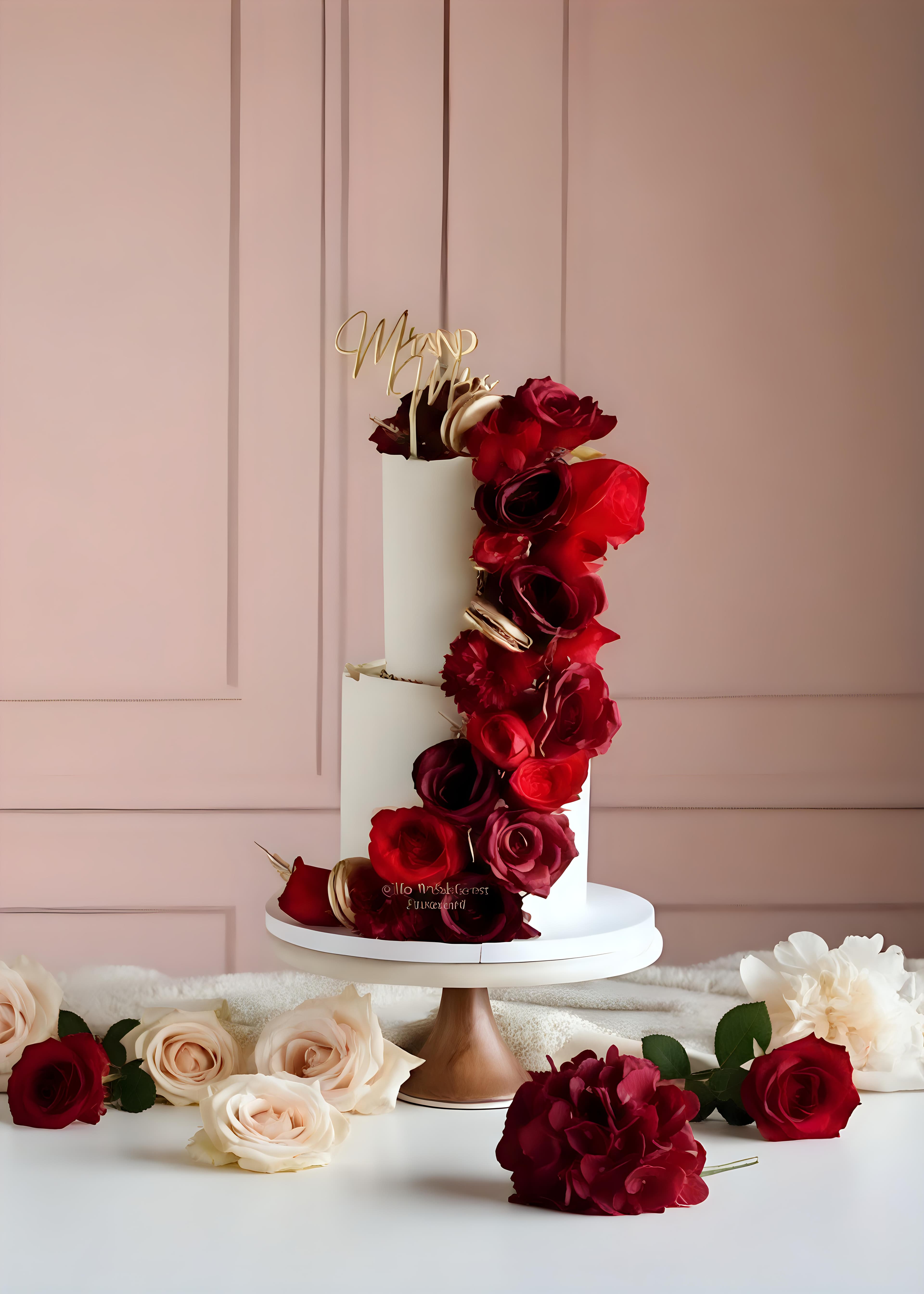 Signature Chocolate Truffle Wedding Cake