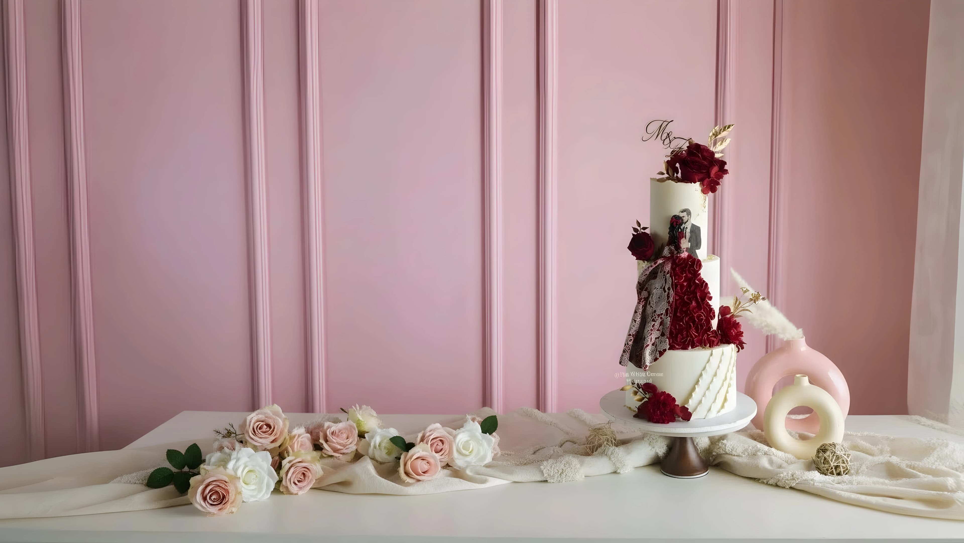 Decadent Red Velvet Celebration Cake